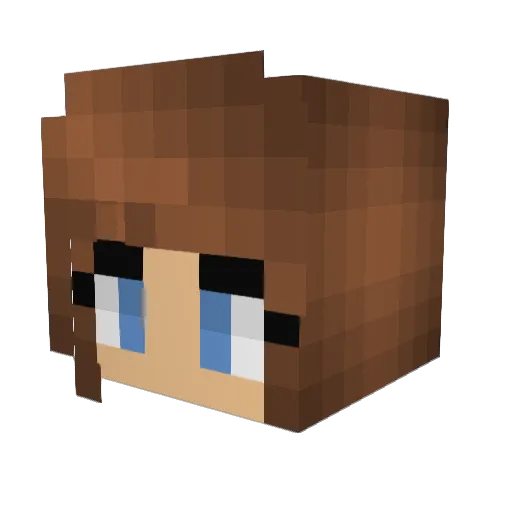 Arcane_Sync Minecraft avatar head, 3D render
