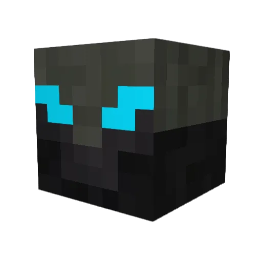 Arcanist__ Minecraft avatar head, 3D render