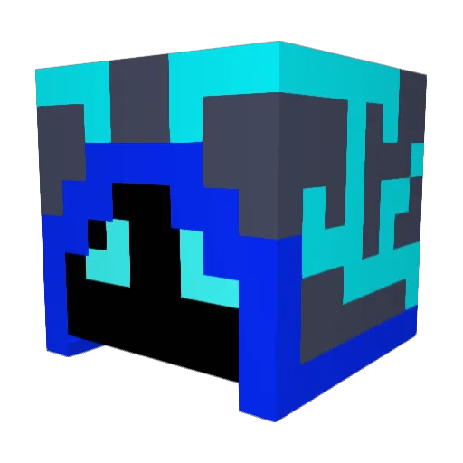 ArcaniumPz Minecraft avatar head, 3D render