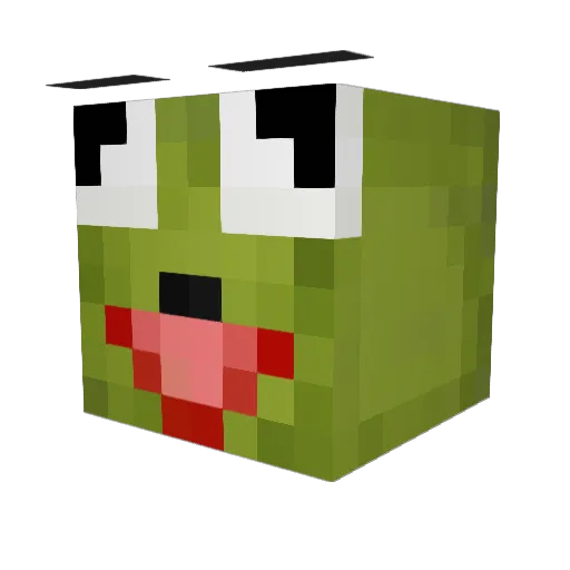 Arcar1 Minecraft avatar head, 3D render