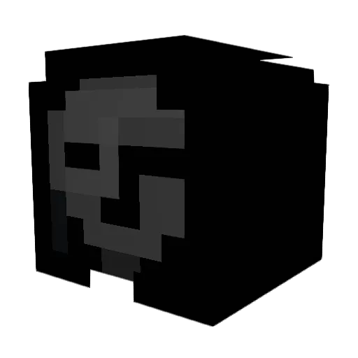 Arceloth Minecraft avatar head, 3D render