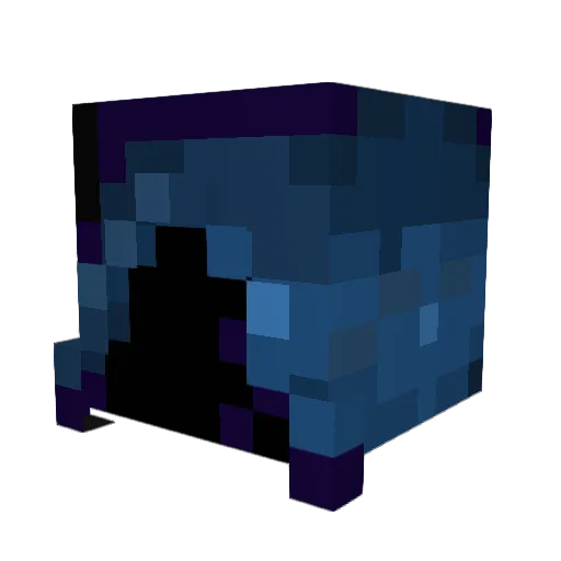 Arch1vedlove Minecraft avatar head, 3D render