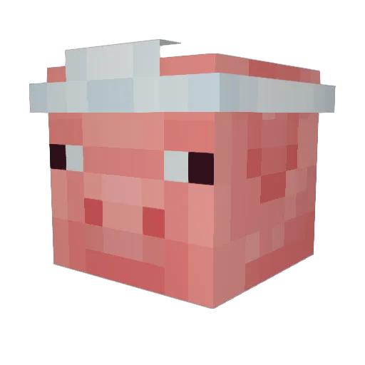 Arch3r__ Minecraft avatar head, 3D render