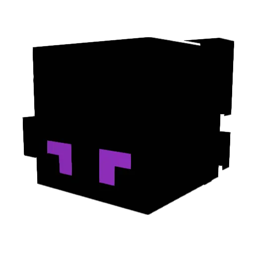 ArchGohan Minecraft avatar head, 3D render