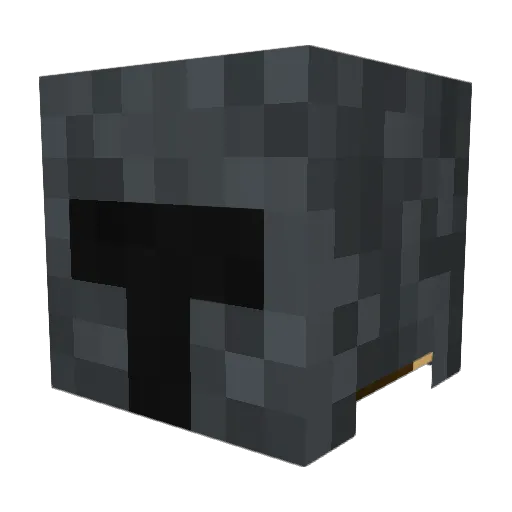 Archa666 Minecraft avatar head, 3D render