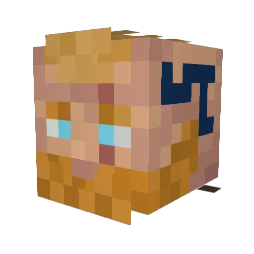 ArchaicAlpaca58 Minecraft avatar head, 3D render