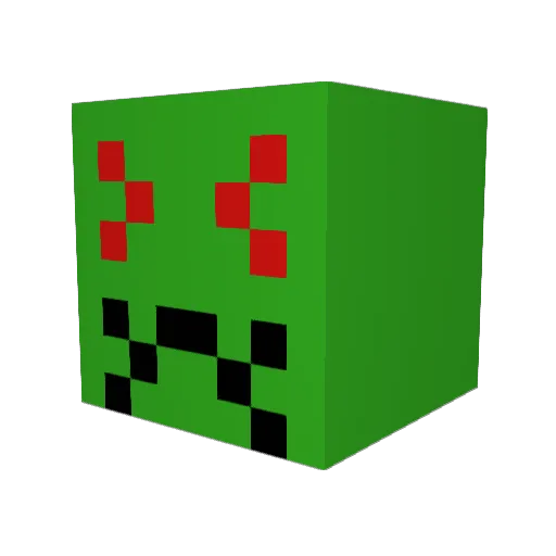 Archaic_Slayer Minecraft avatar head, 3D render