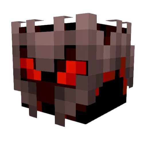 Archanen_ Minecraft avatar head, 3D render