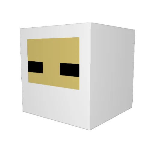 ArchangelVain Minecraft avatar head, 3D render