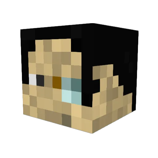 Archangel_9430 Minecraft avatar head, 3D render