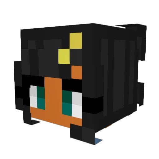 Archangel_Amos Minecraft avatar head, 3D render