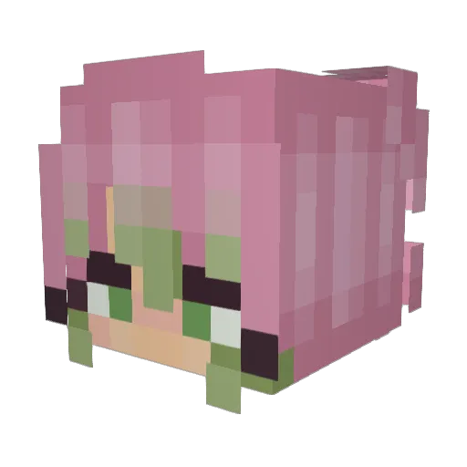 Archangel_xo Minecraft avatar head, 3D render