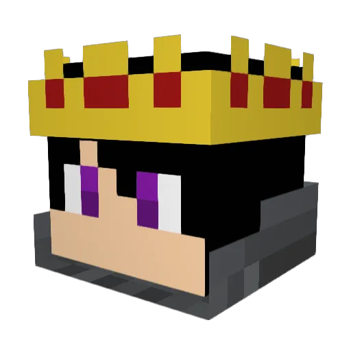 ArchdukeAstart Minecraft avatar head, 3D render