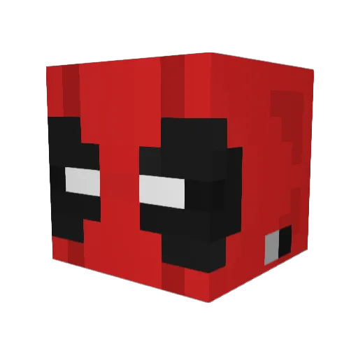 Archeopteryx13 Minecraft avatar head, 3D render