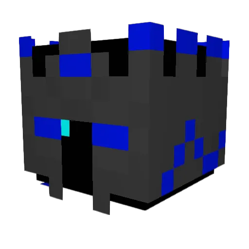 Archer1256 Minecraft avatar head, 3D render