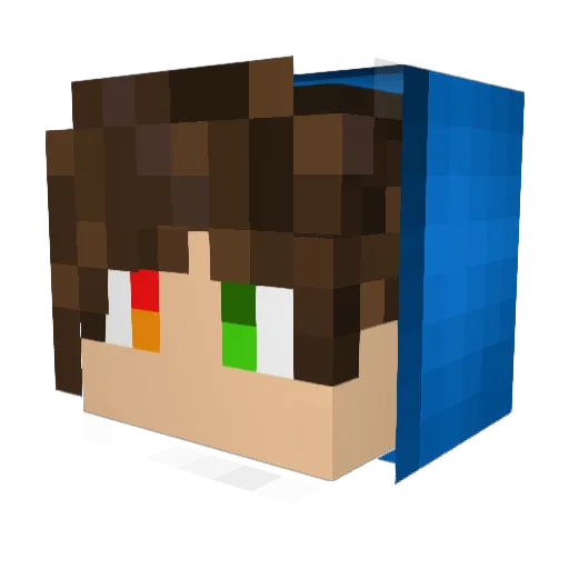 Archer5151 Minecraft avatar head, 3D render