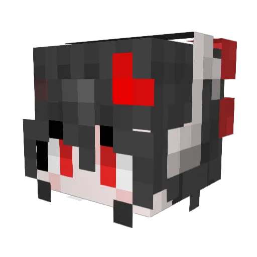 Archer7792 Minecraft avatar head, 3D render