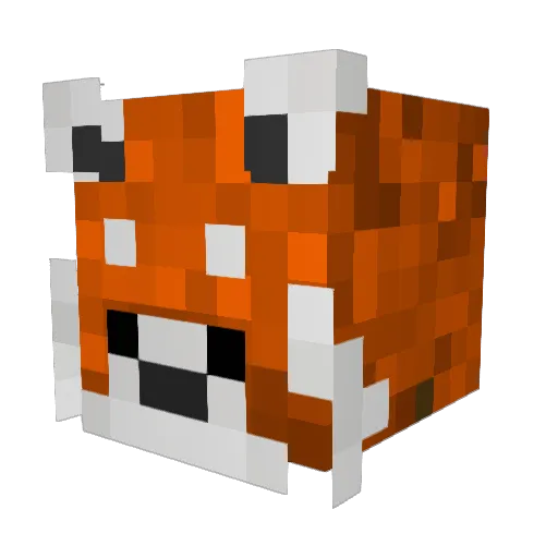 ArcherCodeDelta Minecraft avatar head, 3D render