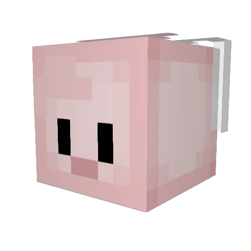 Archer_Genie Minecraft avatar head, 3D render