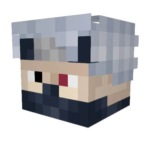 Archer_Mortis Minecraft avatar head, 3D render