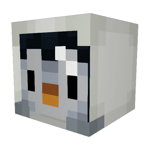 Archerev9730 Minecraft avatar head, 3D render