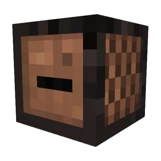 Arches11 Minecraft avatar head, 3D render