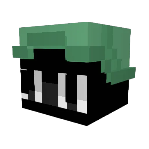 Archi_Ladd Minecraft avatar head, 3D render