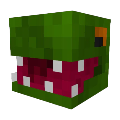 Archibone Minecraft avatar head, 3D render