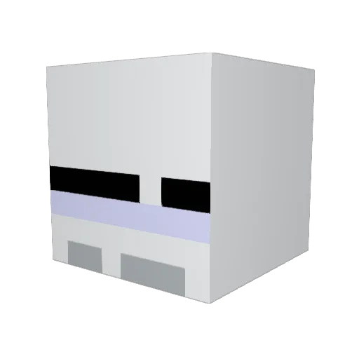 ArchieM19 Minecraft avatar head, 3D render