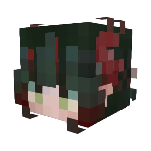 ArchivistKR Minecraft avatar head, 3D render