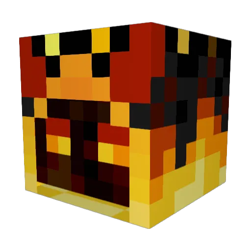 ArchivistQ42 Minecraft avatar head, 3D render