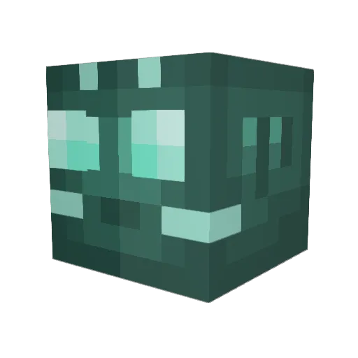 Arcktos Minecraft avatar head, 3D render