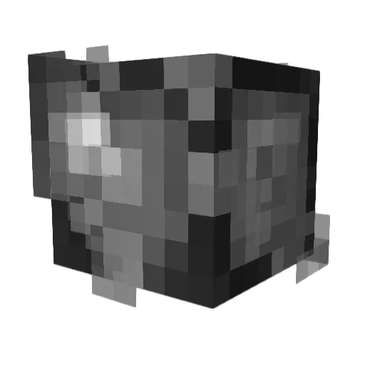 Arclightness Minecraft avatar head, 3D render
