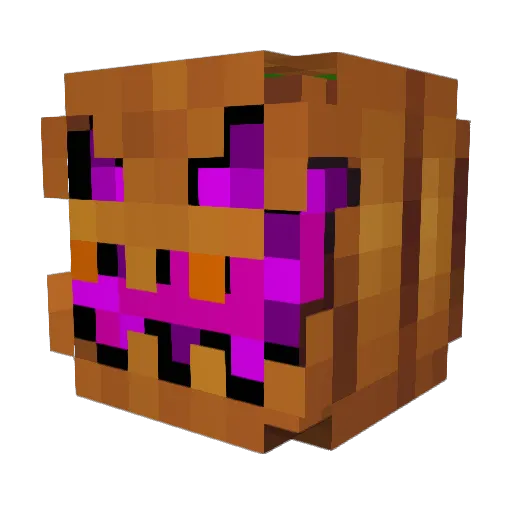 Arcon_06 Minecraft avatar head, 3D render
