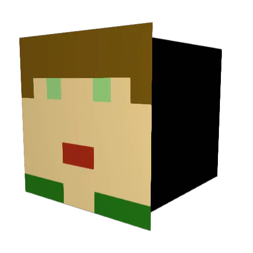 ArcticArrow4547 Minecraft avatar head, 3D render