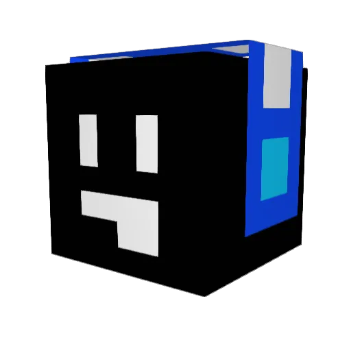 ArcticFlowersss Minecraft avatar head, 3D render