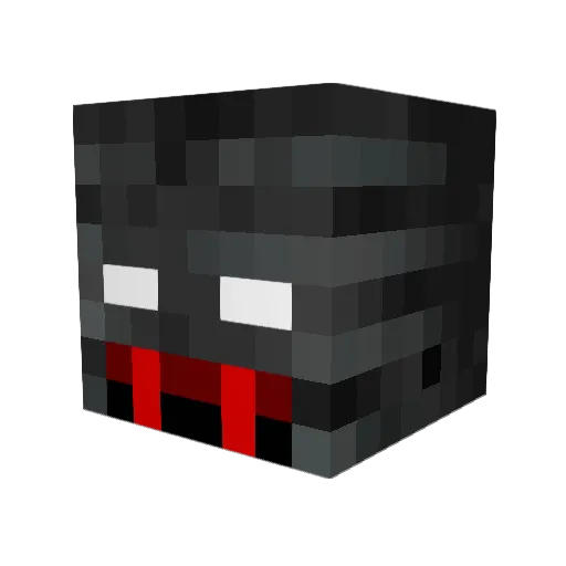 ArcticFoxes5 Minecraft avatar head, 3D render