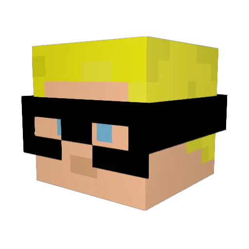 ArcticMonkeyz505 Minecraft avatar head, 3D render