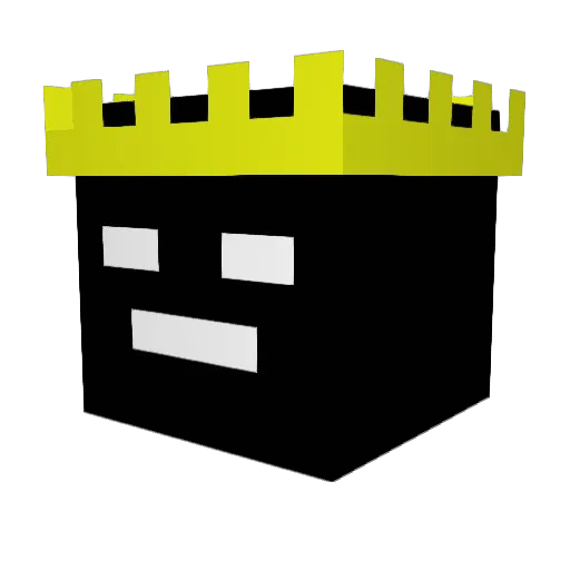 Arctify_ Minecraft avatar head, 3D render