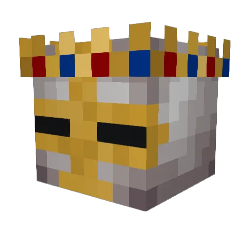 Arctrupper Minecraft avatar head, 3D render