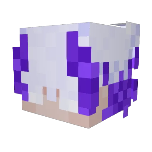ArdaMTL Minecraft avatar head, 3D render