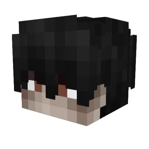 ArdaTasdeLen Minecraft avatar head, 3D render