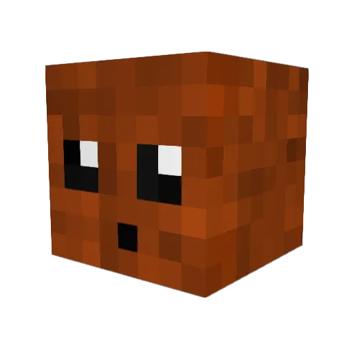Arda_FB_59 Minecraft avatar head, 3D render