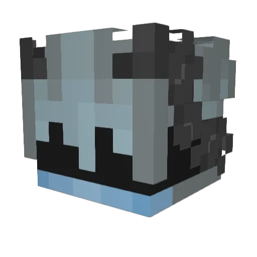 Ardarey9 Minecraft avatar head, 3D render