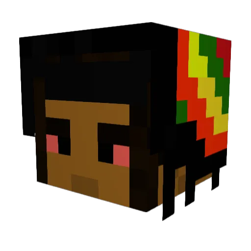 Ardicchio_17 Minecraft avatar head, 3D render
