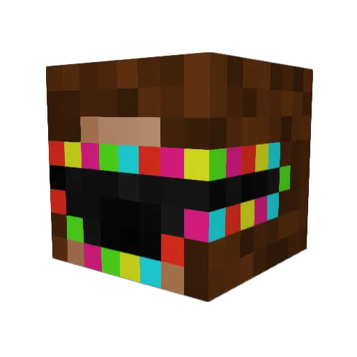 Are_murre Minecraft avatar head, 3D render