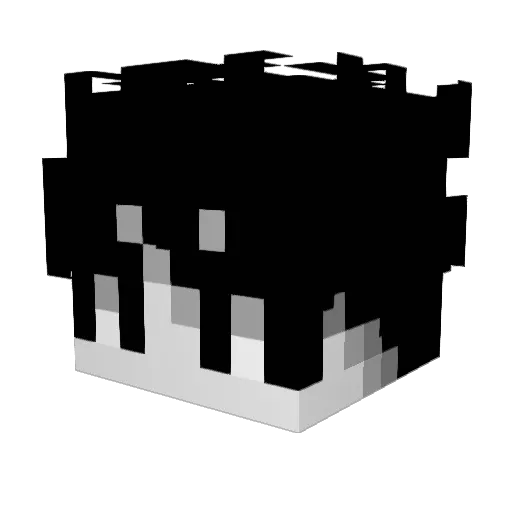 Areandir24 Minecraft avatar head, 3D render