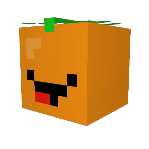 Areegatoe Minecraft avatar head, 3D render