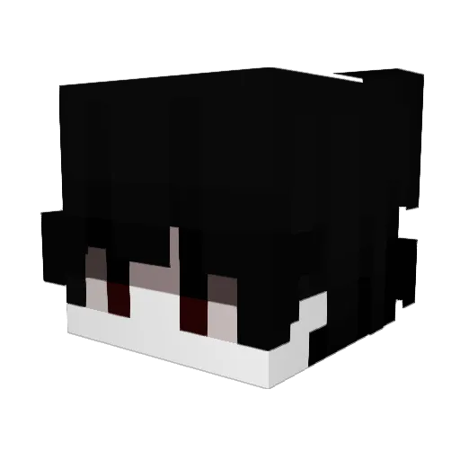Aregdagoatt Minecraft avatar head, 3D render