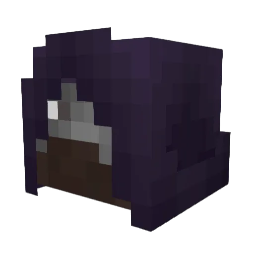 Arehian Minecraft avatar head, 3D render
